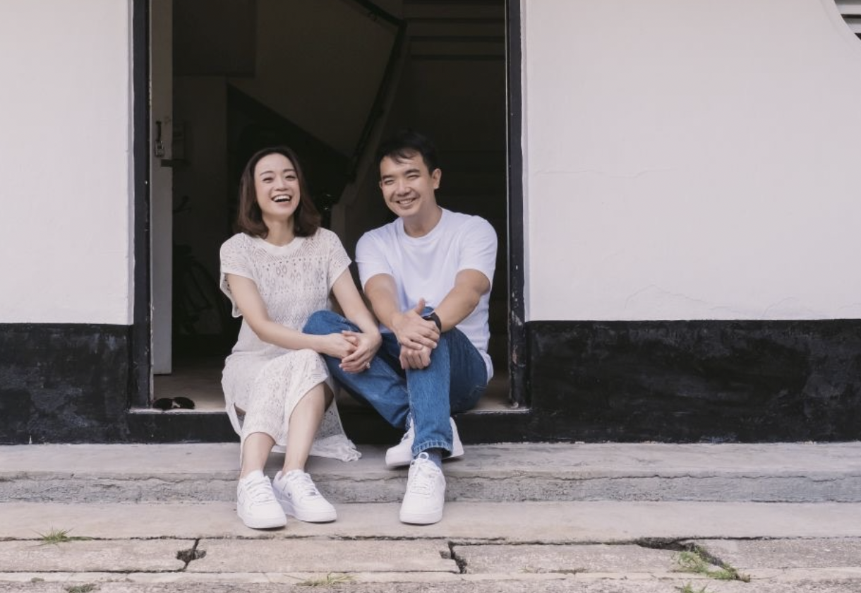Ryan Chua and Dr Janet Hung, founders' portrait, Singapore